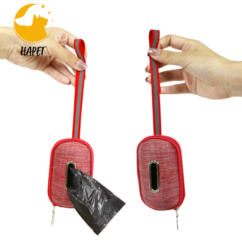Dog Waste Bag Dispenser for Leash Belt Waterproof Poop Bag Dispenser