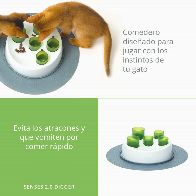 Exercise Eat Interactive Cat Toy Feeder For Pet Indoor