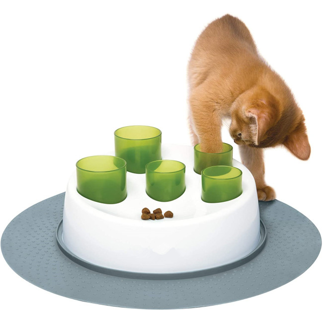 Exercise Eat Interactive Cat Toy Feeder For Pet Indoor