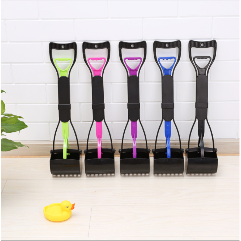 Long Handle Pick Up Toilet Poop Poo Holder Pooper Pet Cat Dog Scooper Foldable handle dog poop scooper