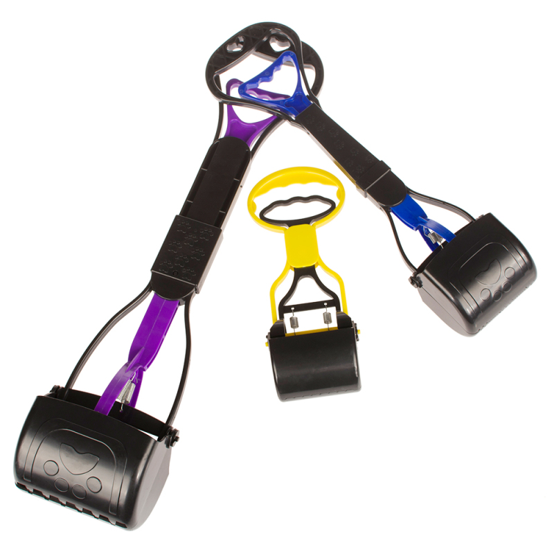 Long Handle Pick Up Toilet Poop Poo Holder Pooper Pet Cat Dog Scooper Foldable handle dog poop scooper