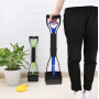 Long Handle Pick Up Toilet Poop Poo Holder Pooper Pet Cat Dog Scooper Foldable handle dog poop scooper