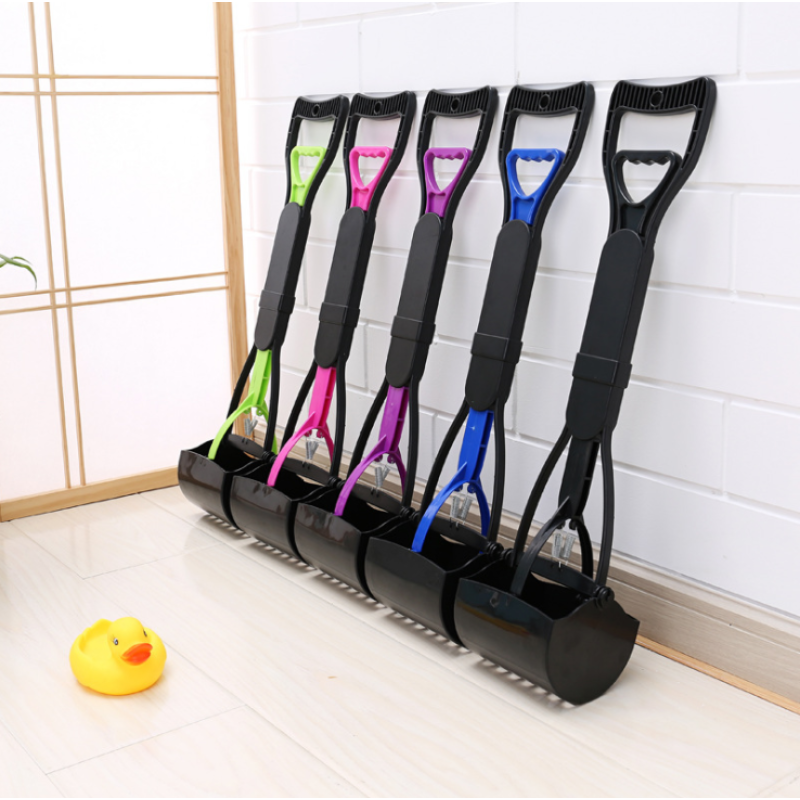 Long Handle Pick Up Toilet Poop Poo Holder Pooper Pet Cat Dog Scooper Foldable handle dog poop scooper