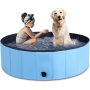 Foldable Dog Pool Portable Pet BathTub Large Indoor & Outdoor Collapsible Bathing Tub for Dogs and Cats