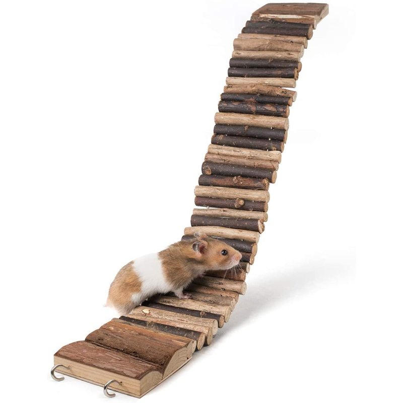Suspension Bridge Toy Long Climbing Ladder for Mini Pet