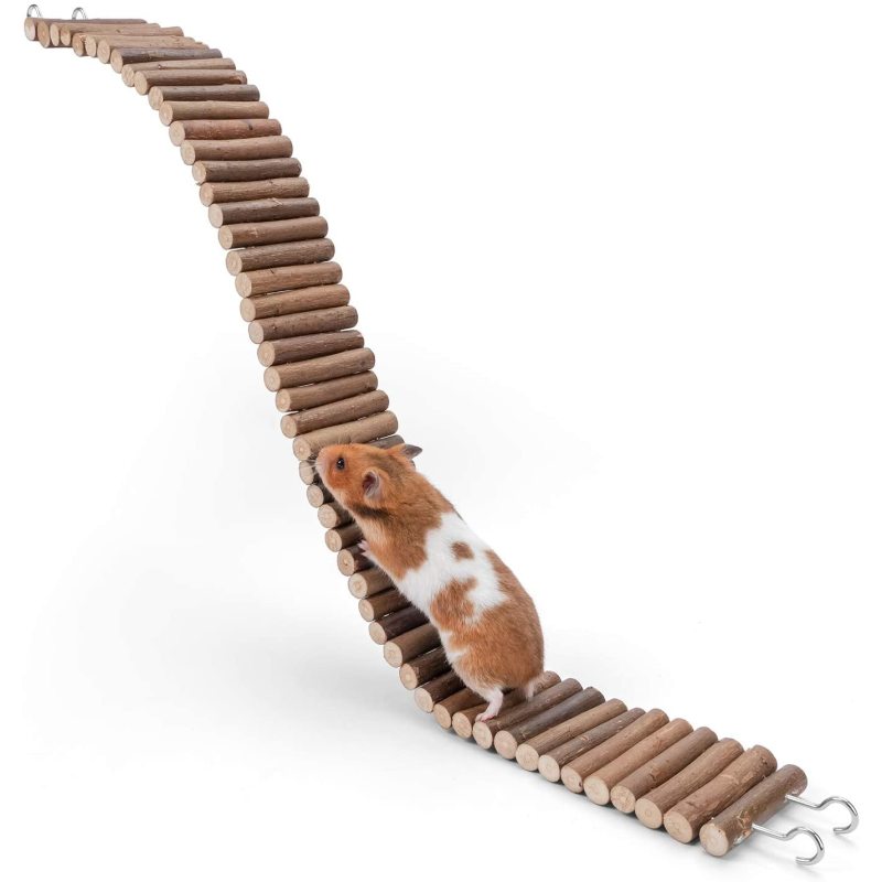 Suspension Bridge Toy Long Climbing Ladder for Mini Pet