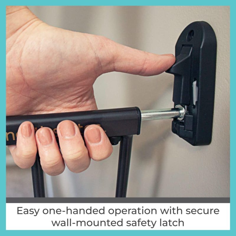 Extra Security Safety Latch Lock Gate Wide Easy Swing Hardware Mount