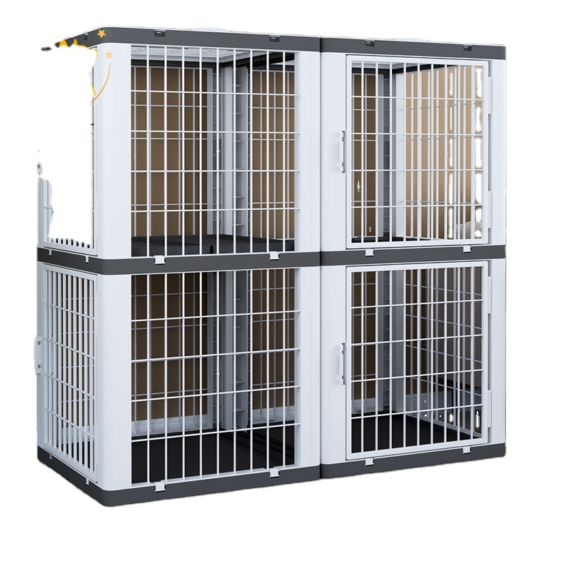 Large Cat Cage Crate Pet Playpen Detachable Dense Metal Wire Ferret Cage Indoor Cat Kennels