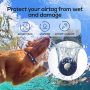 Accessories Airtag Dog Collar Holder Silicone Pet Collar Cover Compatible With Small Animal Backpack