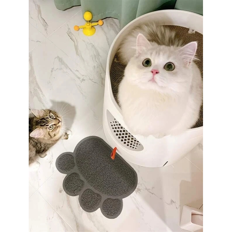 Anti-cat Litter Belt out Rub mat Cat litter box Mat claw Toilet mat cat supplies