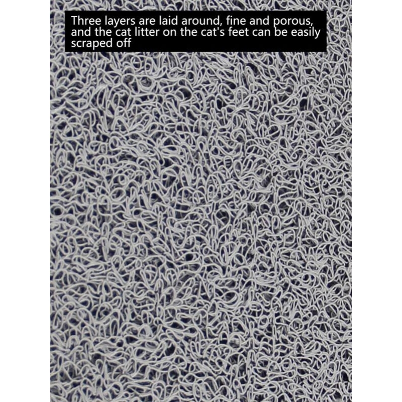 Anti-cat Litter Belt out Rub mat Cat litter box Mat claw Toilet mat cat supplies