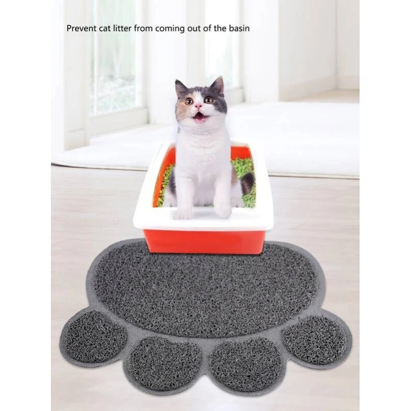 Anti-cat Litter Belt out Rub mat Cat litter box Mat claw Toilet mat cat supplies