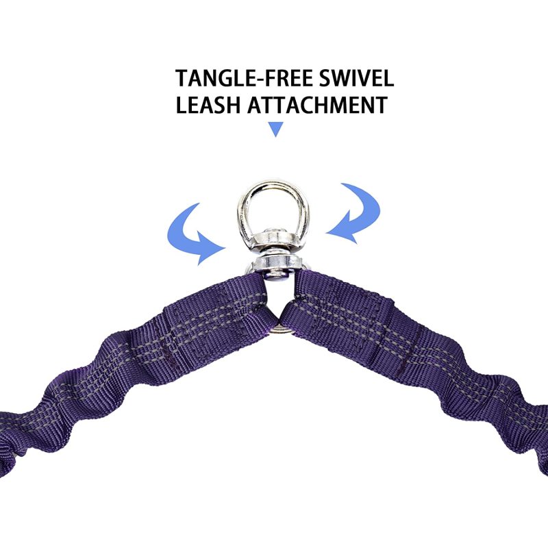 Adjustable Length Reflective Dog Leash with Comfortable Padded Handle Pet Supplies