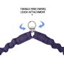 Adjustable Length Reflective Dog Leash with Comfortable Padded Handle Pet Supplies