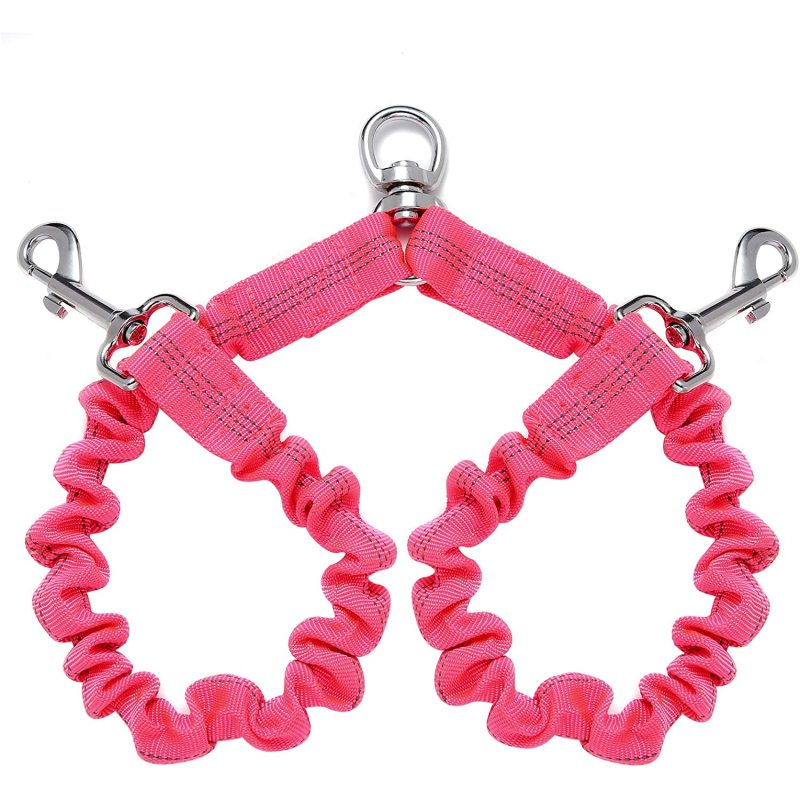 Adjustable Length Reflective Dog Leash with Comfortable Padded Handle Pet Supplies