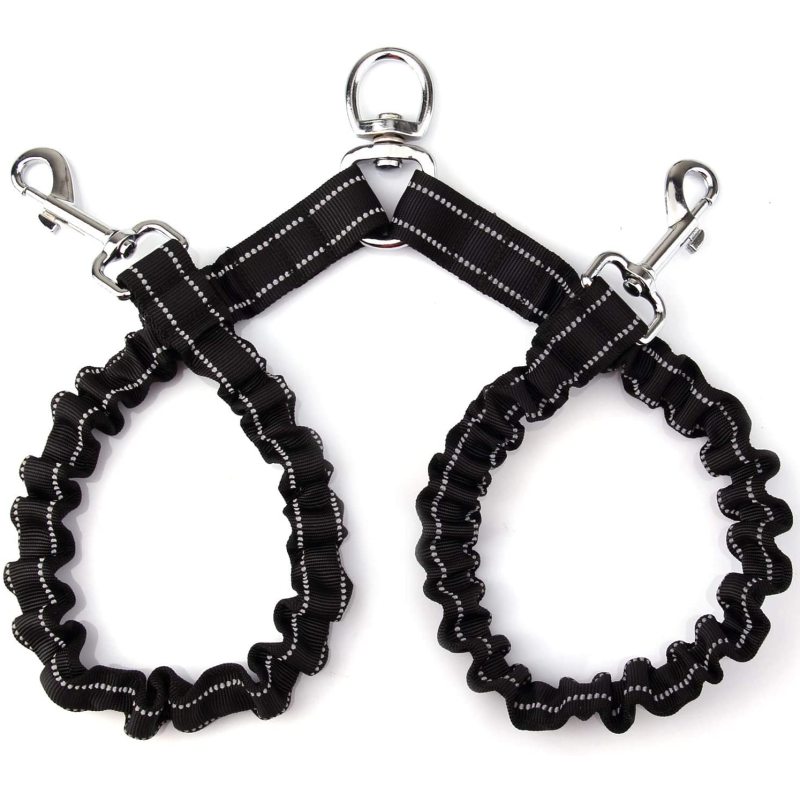Adjustable Length Reflective Dog Leash with Comfortable Padded Handle Pet Supplies