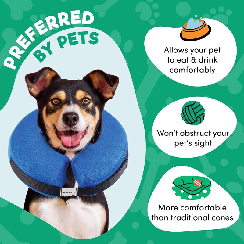 Protective Inflatable Collar for Dogs and Cats