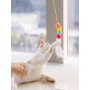Door hanging Cat  Tease toy self Fun cat Tickling stick Magic device Dragonfly Caterpillar cat products