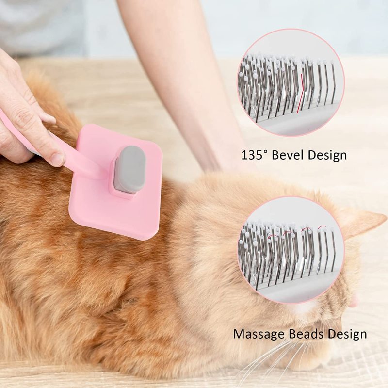 Cat Brush for Shedding Dog for Long or Short Haired Dogs Cat Hair Brush Dog Grooming Brush