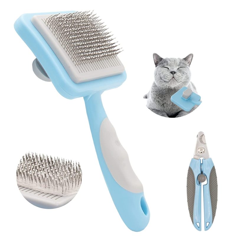 Cat Brush for Shedding Dog for Long or Short Haired Dogs Cat Hair Brush Dog Grooming Brush