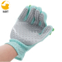 Grooming gloves for cats to float pet hair removal brush dog bath massage comb silicone  pet supplies