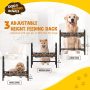 Adjustable Platform Stable Elevated Dog Feeders Raised Bowls for Dogs and Cats