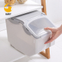High Quality 10kgs/15kgs/20kgs Pet Dog Cat Food Storage Container Dog Food Seal Storage Container Bin With Seal Ring