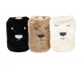 Dog Sweater Vests Warm Fleece Cat Clothes Plush Cute Puppy Kitten Soft Stretchy Pullover for Winter