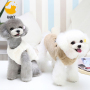 Dog Sweater Vests Warm Fleece Cat Clothes Plush Cute Puppy Kitten Soft Stretchy Pullover for Winter