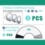 Plastic Dog Cone Collar for Dogs After Surgery Recovery Collar Adjustable