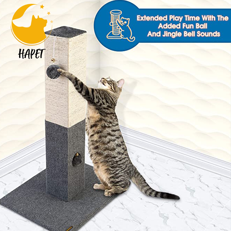 Cat Scratching Post with Interactive Toys Cat Scratch Post Cats Scratching Post