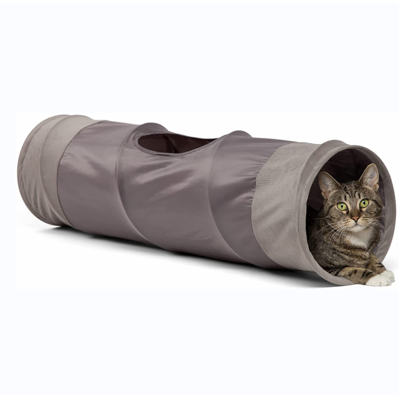 Oxford Foldable Cat Tunnel Crinkle Toy for Indoor Cats
