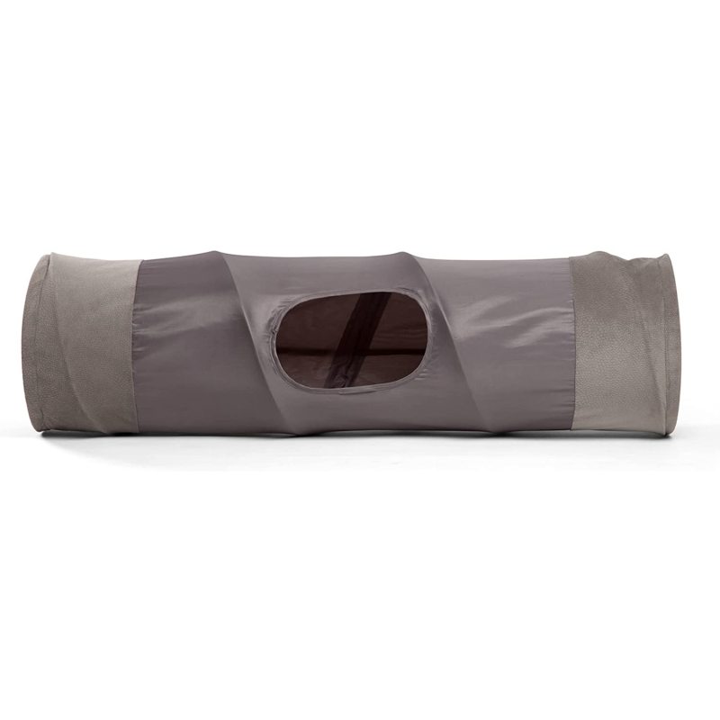 Oxford Foldable Cat Tunnel Crinkle Toy for Indoor Cats