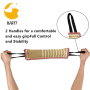 Dog Tug of War Toy for Aggressive Chewers,Interactive Dog Toy,Safe Fire Hose Dog Chew Toy with Strong Cotton Rope Handle