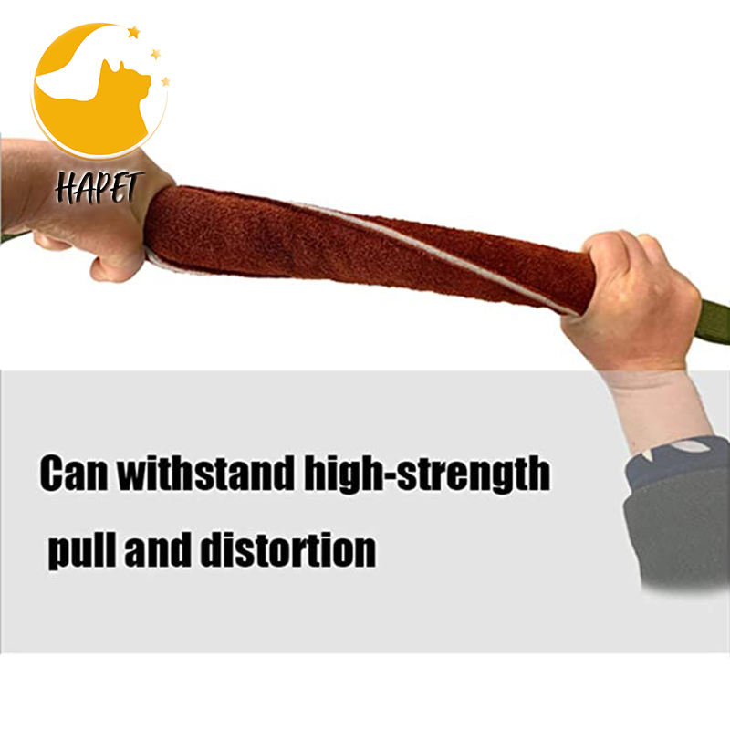 Dog Tug of War Toy for Aggressive Chewers,Interactive Dog Toy,Safe Fire Hose Dog Chew Toy with Strong Cotton Rope Handle