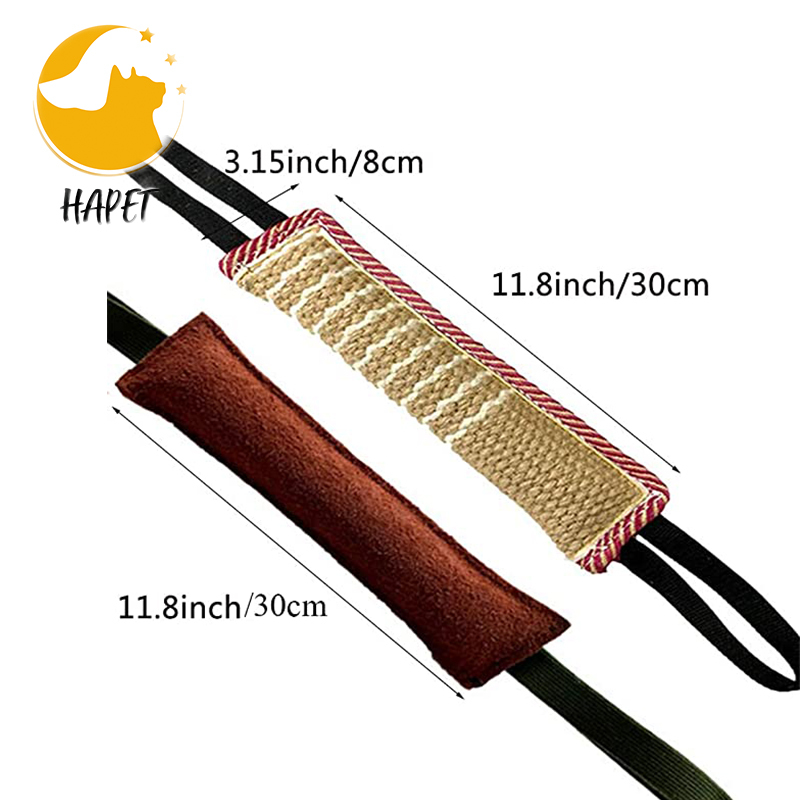 Dog Tug of War Toy for Aggressive Chewers,Interactive Dog Toy,Safe Fire Hose Dog Chew Toy with Strong Cotton Rope Handle