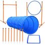 Dog Agility Course Equipment Obstacle Agility Training Starter Kit for Dog And Pet Outdoor Games