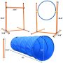Dog Agility Course Equipment Obstacle Agility Training Starter Kit for Dog And Pet Outdoor Games