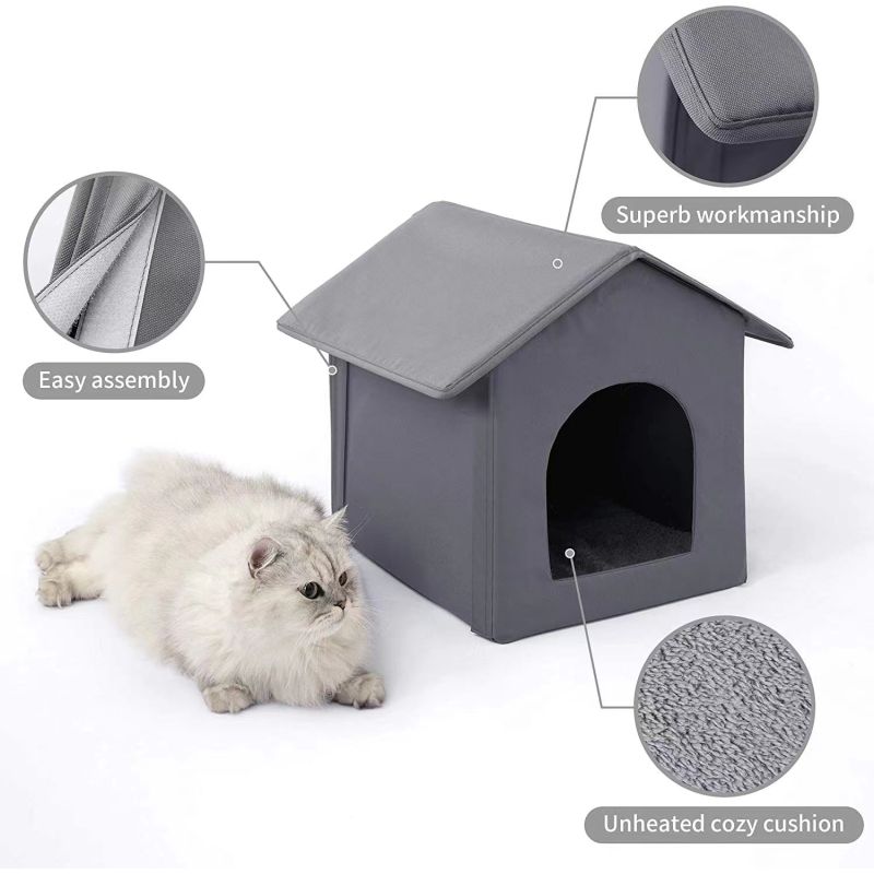 Weatherproof Cat Houses for Outdoor and Indoor