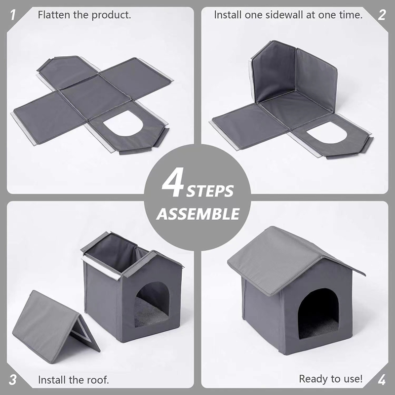 Weatherproof Cat Houses for Outdoor and Indoor