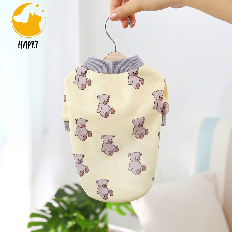 Pet Dog Clothes Dog Sweater Soft Thickening Warm Pup Dogs Shirt