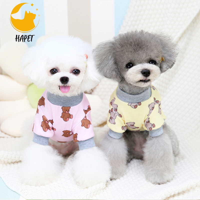 Pet Dog Clothes Dog Sweater Soft Thickening Warm Pup Dogs Shirt