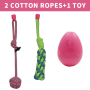 Hot selling dog leaky ball dog bite-resistant outdoor strong leash Puzzle dog toy