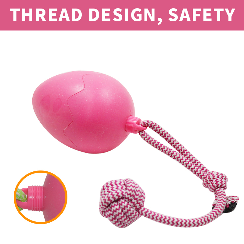 Hot selling dog leaky ball dog bite-resistant outdoor strong leash Puzzle dog toy