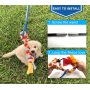 Interactive Pole Toy for Dogs Chase Fleece Rope Tether Lure Toy to Outdoor Exercise and Training Toys