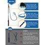 Interactive Pole Toy for Dogs Chase Fleece Rope Tether Lure Toy to Outdoor Exercise and Training Toys