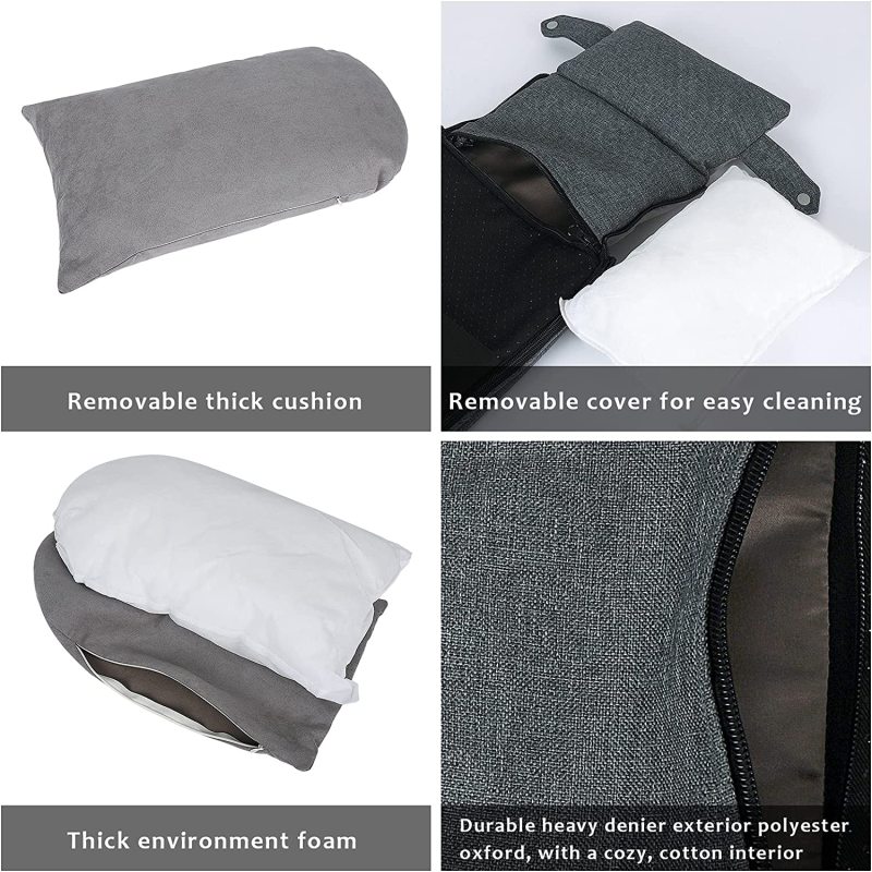 Dog Car Seat Pet Supplies - Travel Bags for Portable Console Cat Seat Washable Booster Seat