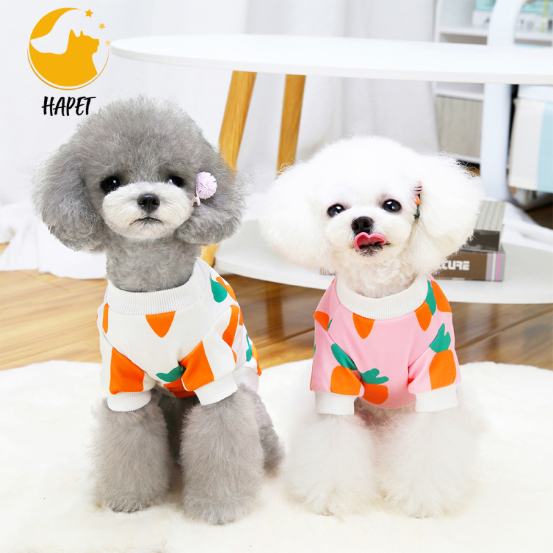 Dog Shirts Soft Stretchy Cotton Summer Pet Dog T Shirts for Small Dogs Cats Cute Cartoon Print Puppy Vest Clothes