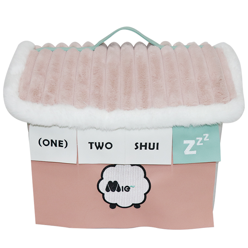 Indoor Dog House Warm Dog Bed Plush Pet House Dog Cat Kennel