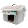 Indoor Dog House Warm Dog Bed Plush Pet House Dog Cat Kennel